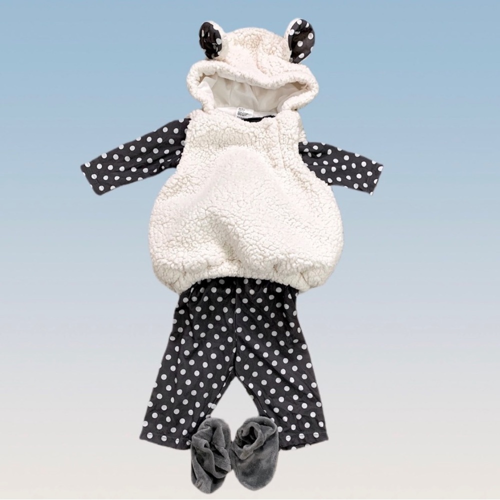 BABY LAMB COSTUME 4pc  / NWT - Picture 2 of 15